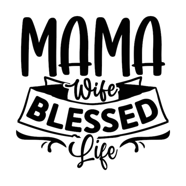 Funny Mom SVG Design