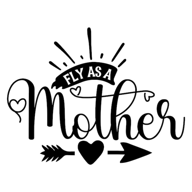 Vector funny mom svg design