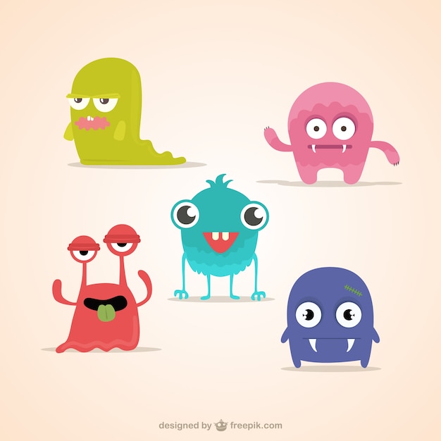 Funny monsters