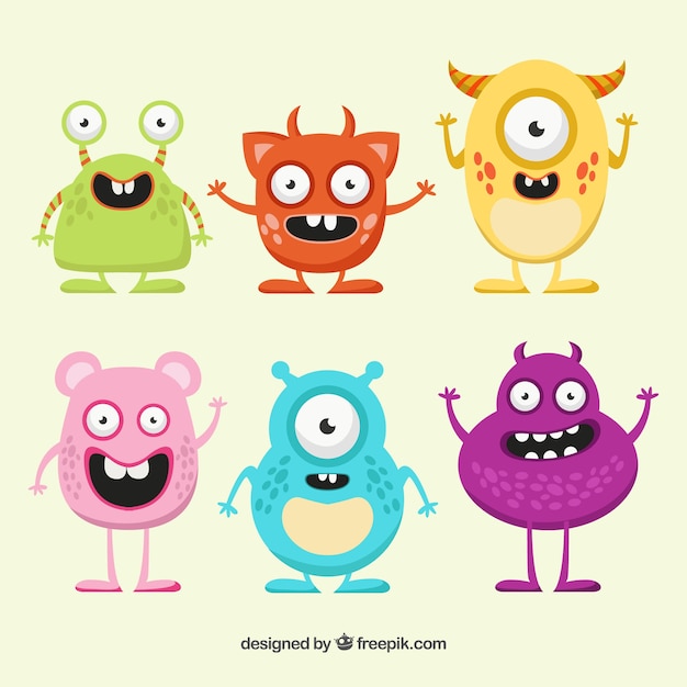 Funny monsters