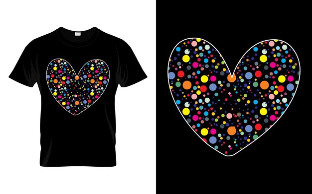 Funny Polka Dot Love International Dot Day TShirt Happy Dot Day Shirt