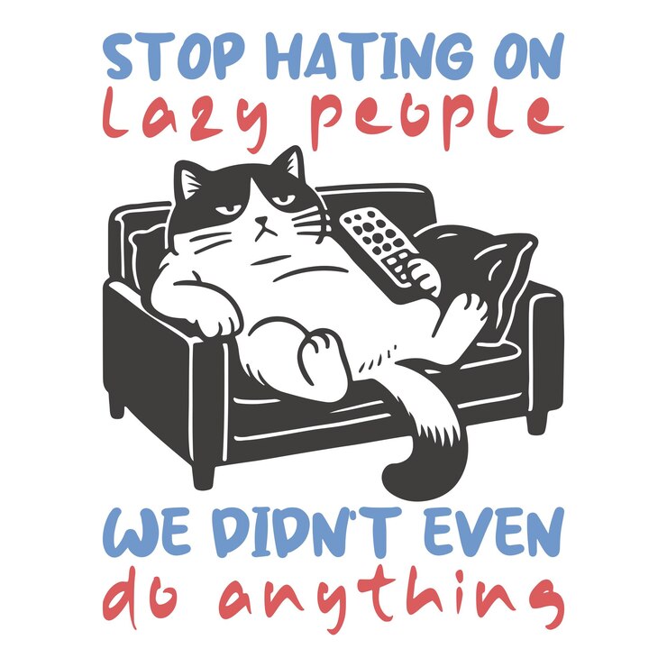 Vector funny sarcastic space cat svg png