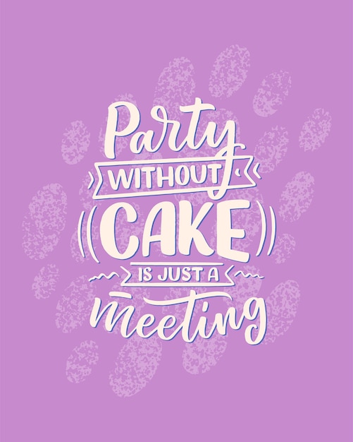 Funny saying, quote for cafe or bakery print.