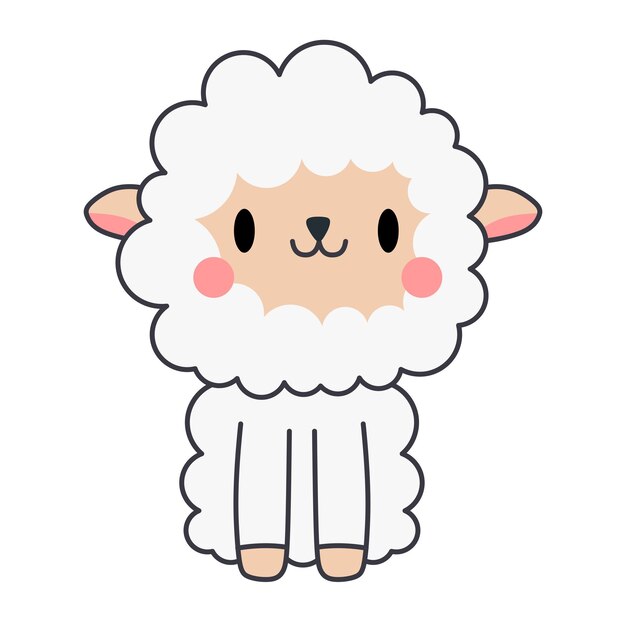 Funny sheep