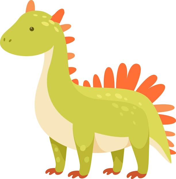 Funny Standing Dinosaur