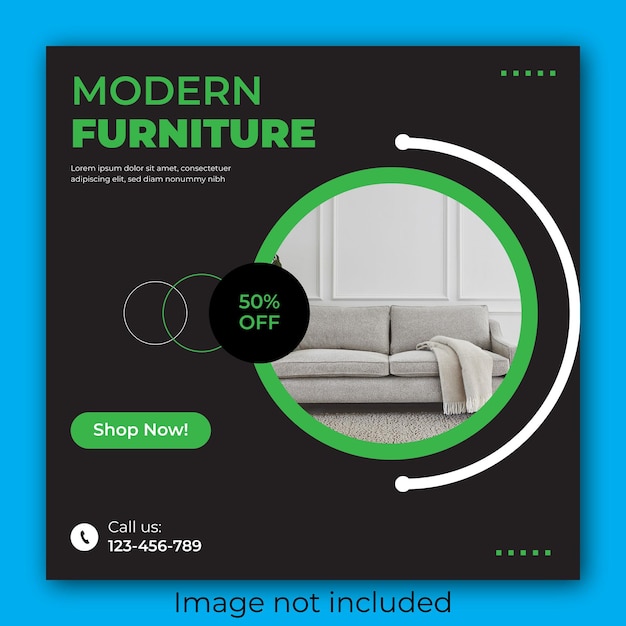 Furniture Ad Post Template