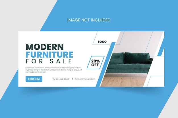 Furniture Banner Design template