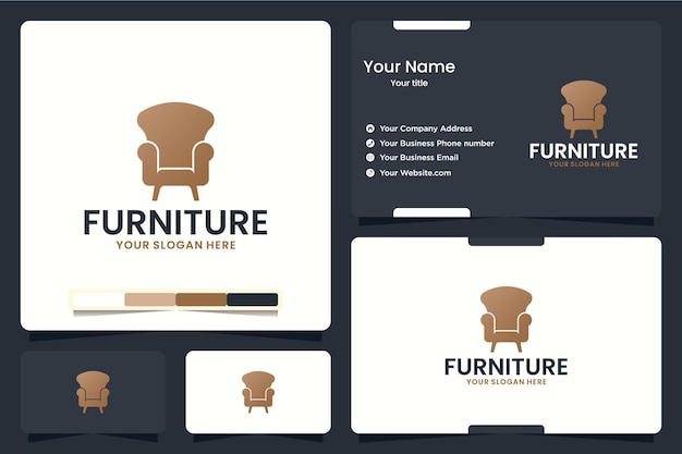 家具、椅子、ロゴデザインのインスピレーション