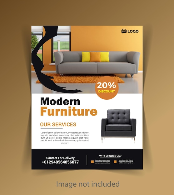 Furniture flyer design