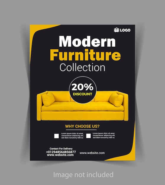 Furniture flyer design