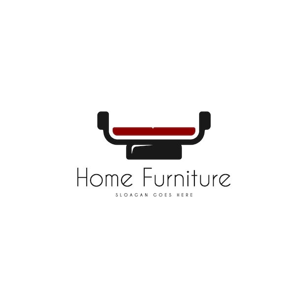 Vector furniture logo. logo template