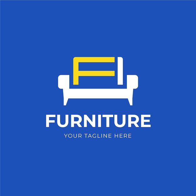 Furniture logo template