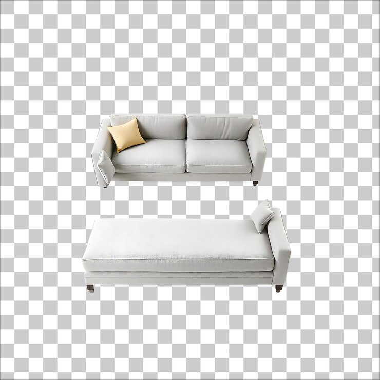 Vector furniture for the modern interior sofas and couches sectional sofasminimalist designpng image