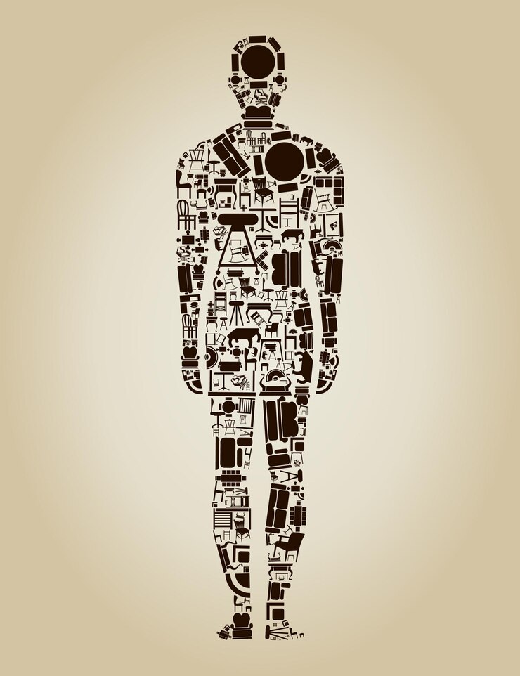 Vector furniture the person