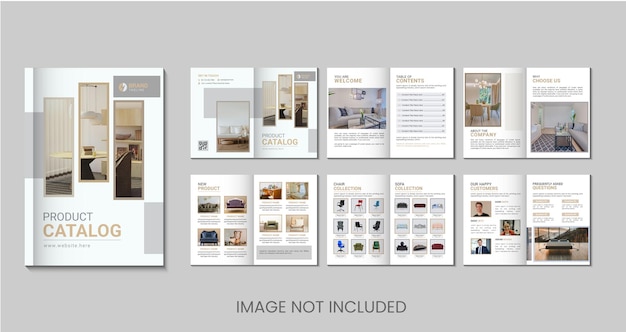 furniture product catalog design