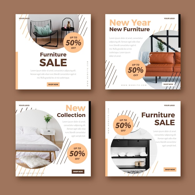 Furniture sale instagram posts