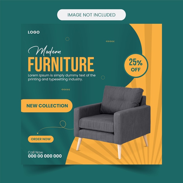 Furniture Social Media Post Design