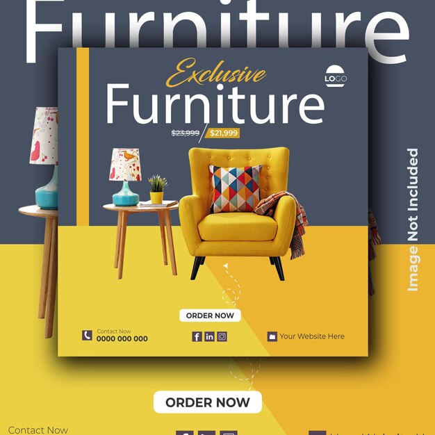 furniture social media post