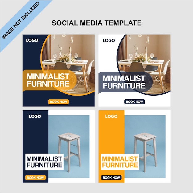 Furniture social media template