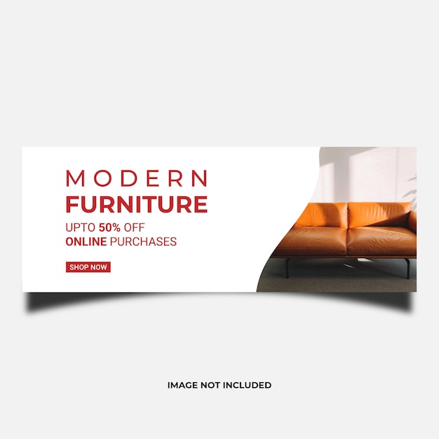 furniture web banner template