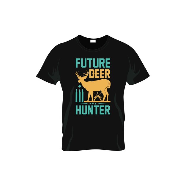 futher deer ハンター t-shirt.hunting t シャツ