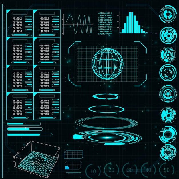 Vector future chatbot interface