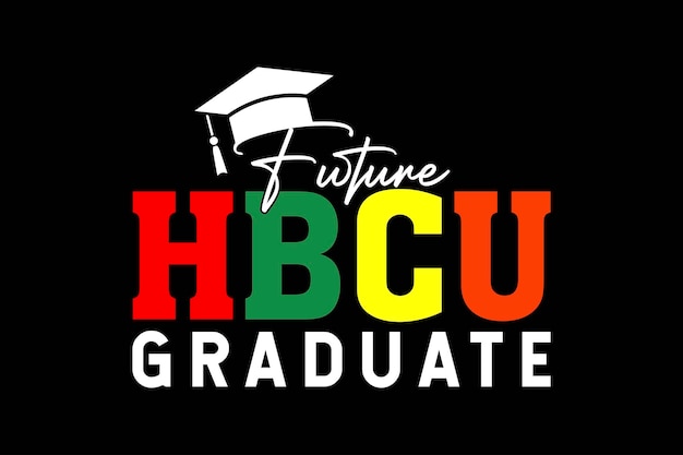 Futuro hcbu graduate divertente graduate t-shirt design