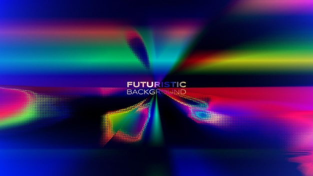 Il futuristico design della copertina degli anni '80 scintilla retrò in avanti vibrante torna allo sfondo del tema del futuro