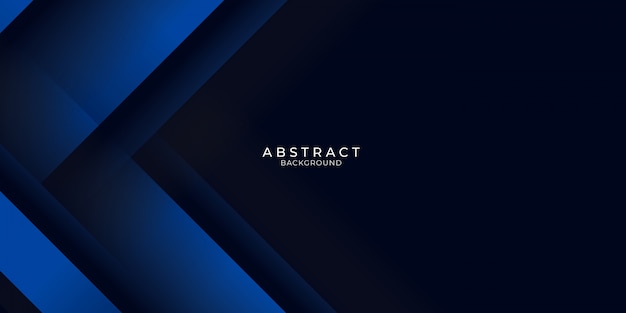 Futuristic abstract blue background with modern three-dimensional decoration