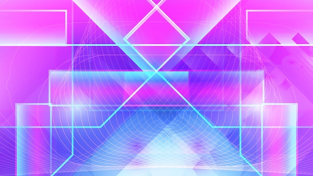 Futuristic abstract modern neon overly technological background design