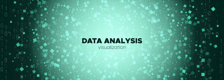 Vector futuristic background with big data network illustration