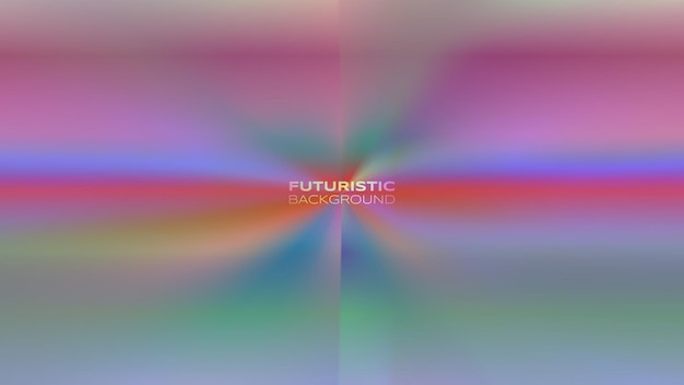 Banner futuristico design retrò vista corretta vibrante torna allo sfondo del tema futuro