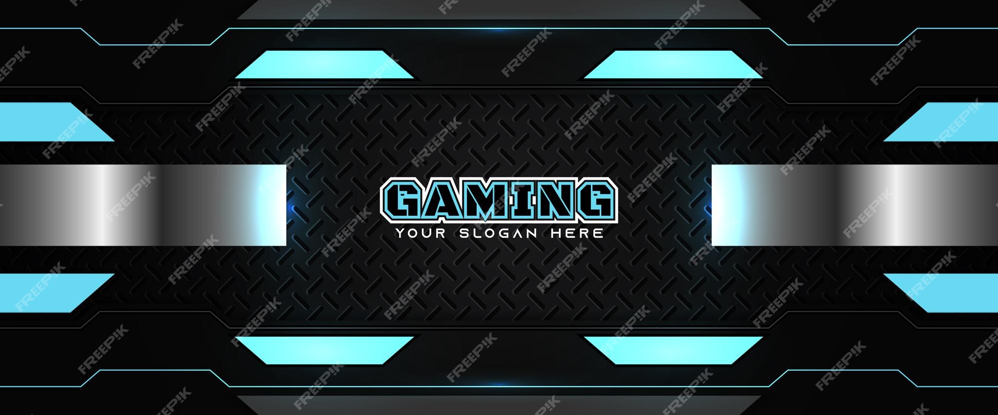 Blue Gaming  Banner Template Template Download on Pngtree