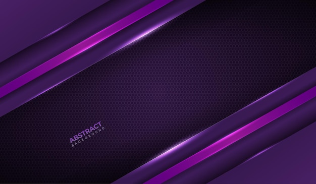 Futuristic Deep Purple Background