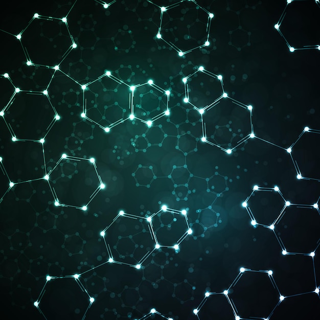 フューチュリスティック DNA 抽象分子