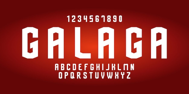 Futuristic Gaming Font Bold and Dynamic