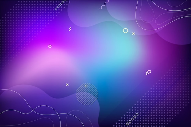 Vector futuristic light wave abstract background