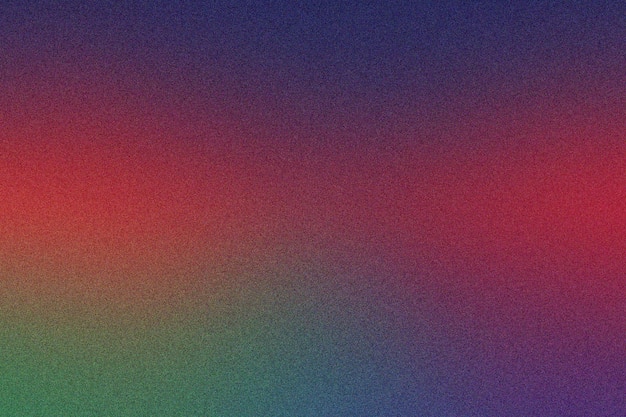 Futuristic Red Green Indigo Gradient Grainy Texture Background