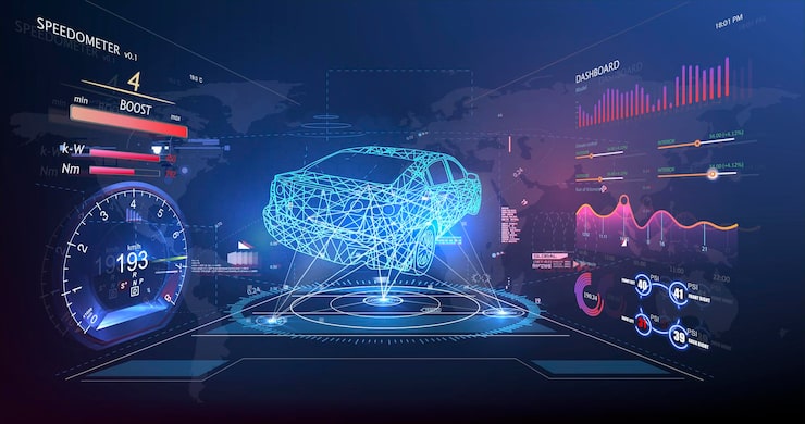 Vector 미래의 사용자 인터페이스 hud ui 추상적인 가상 그래픽 터치 사용자 인터페이스는 hud 스타일의 자동차 서비스 가상 그래피컬 인터페이스 ui hud 오토스캔 터
