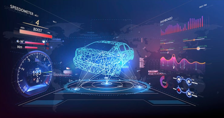 Vector 미래의 사용자 인터페이스 hud ui 추상적인 가상 그래픽 터치 사용자 인터페이스는 hud 스타일의 자동차 서비스 가상 그래피컬 인터페이스 ui hud 오토스캔 터