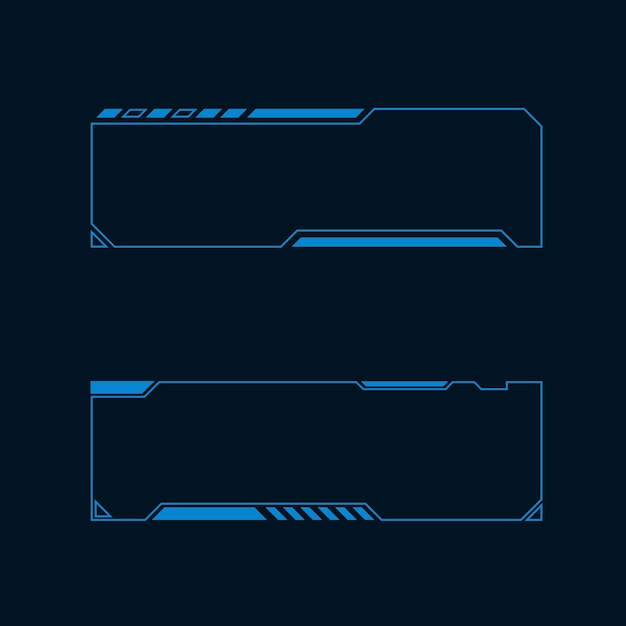 Futuristic user interface illustration