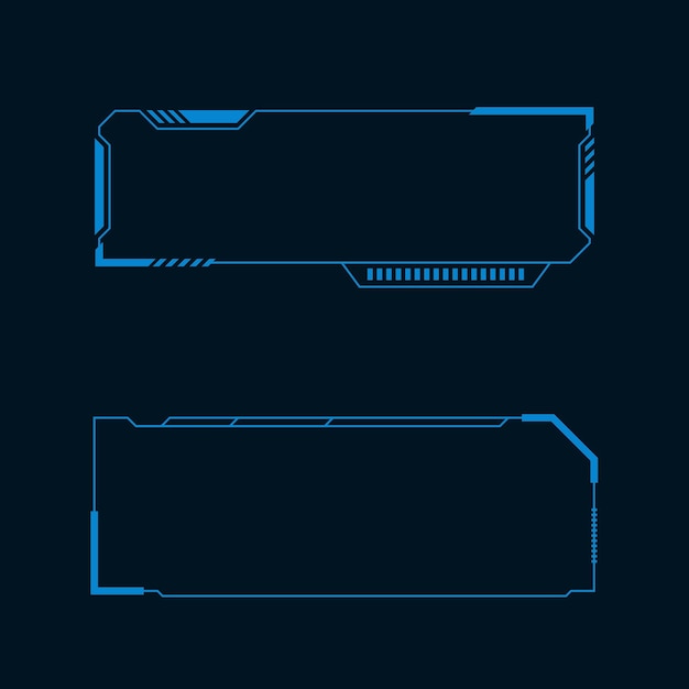 Futuristic user interface illustration