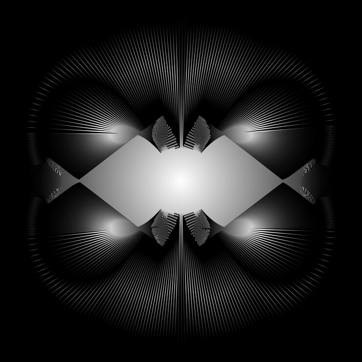 Vector futuristic vector background
