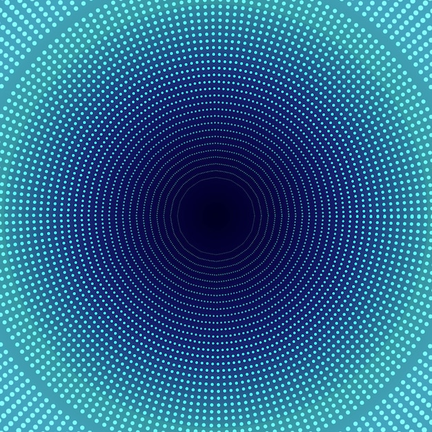 Futuristische digitale achtergrond behang illustratie patroon cirkel punten