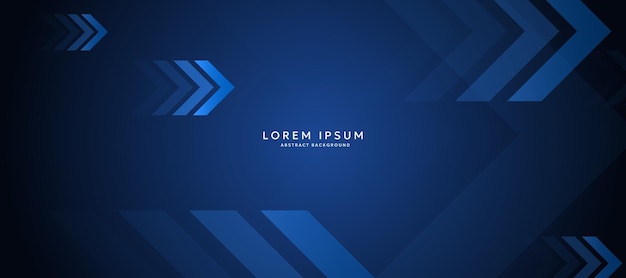 Futuristische pijl achtergrond vector illustratie business en wetenschap banner