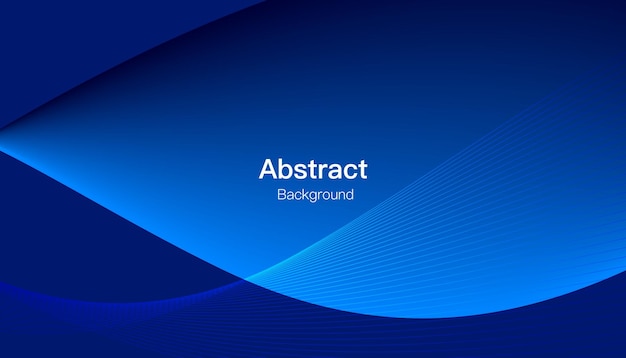 Futuristische technologie blauwe achtergrondAbstract wazige kleurgradiënt mesh vector illustratie