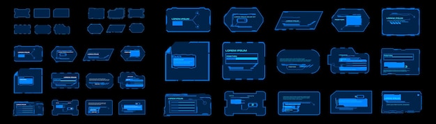 Futuristische UI-oproepen