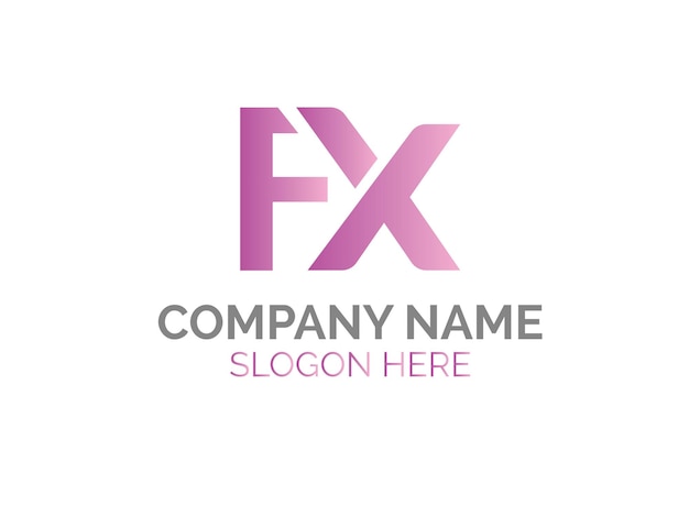 Абстрактный логотип FX