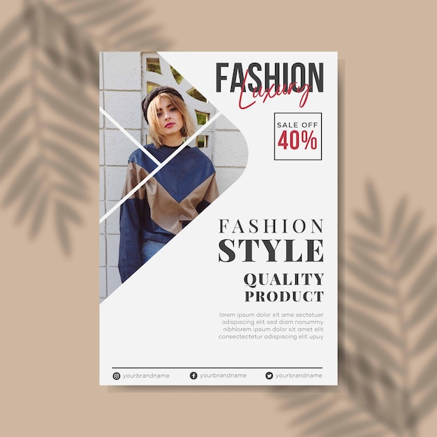 Fyler fashion sale template  