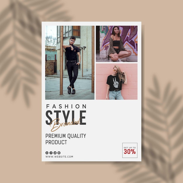 Fyler fashion sale template